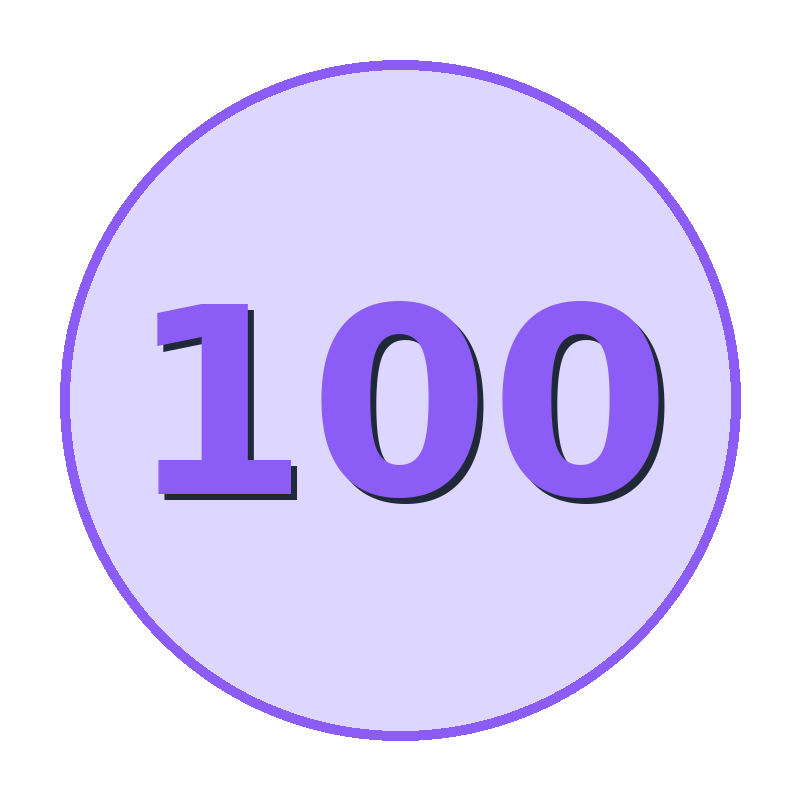 100