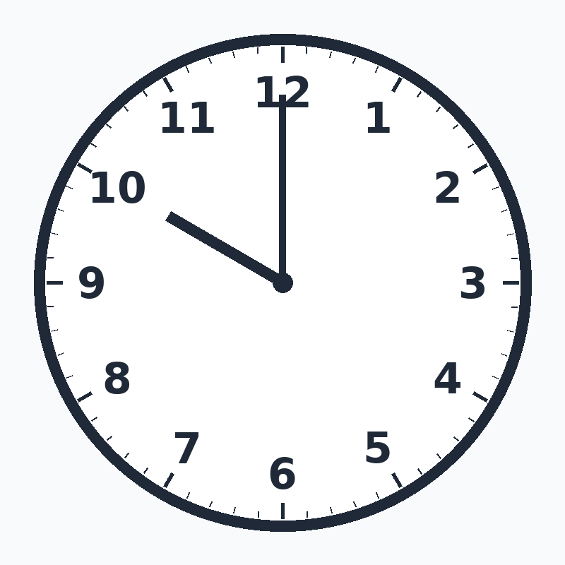 10 o clock