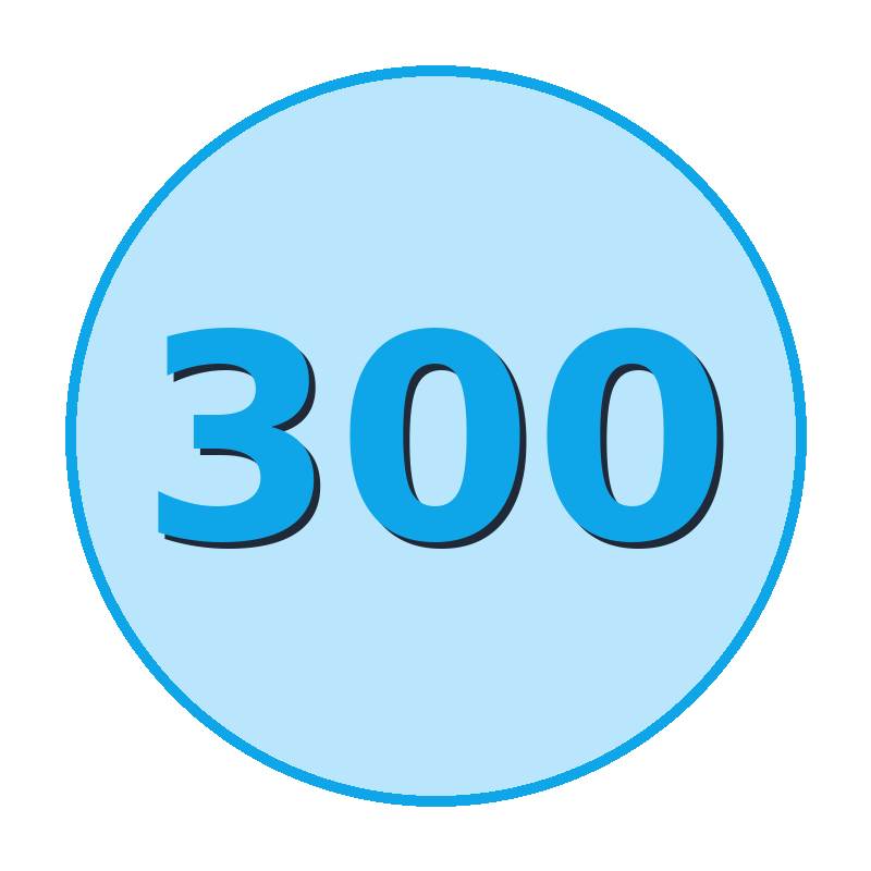 300