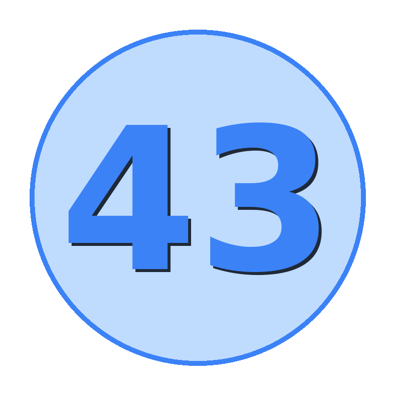 43