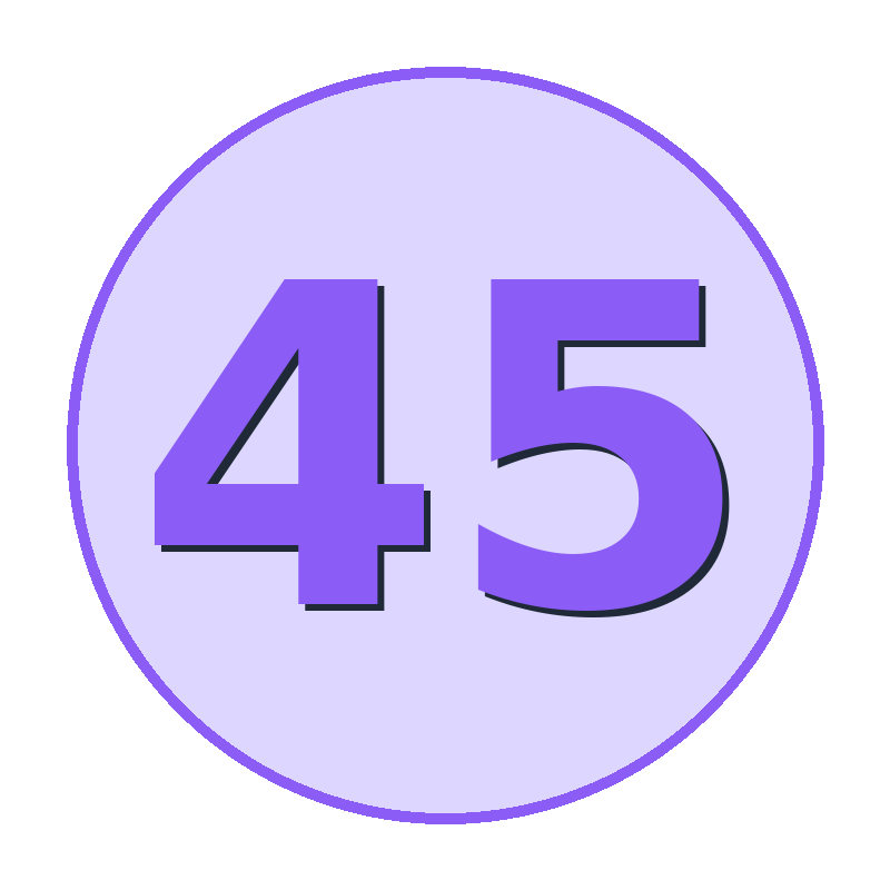 45