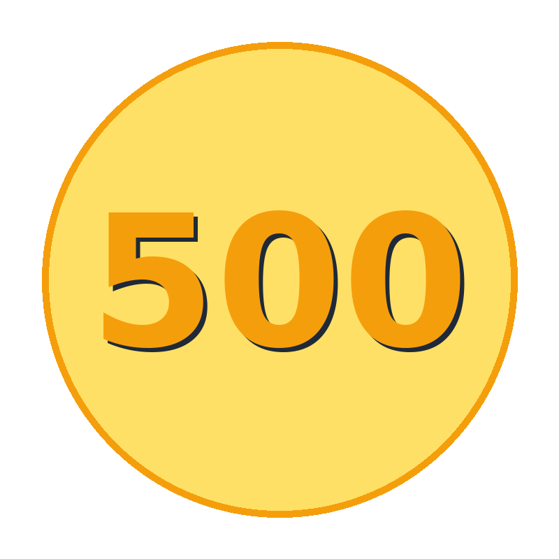 500