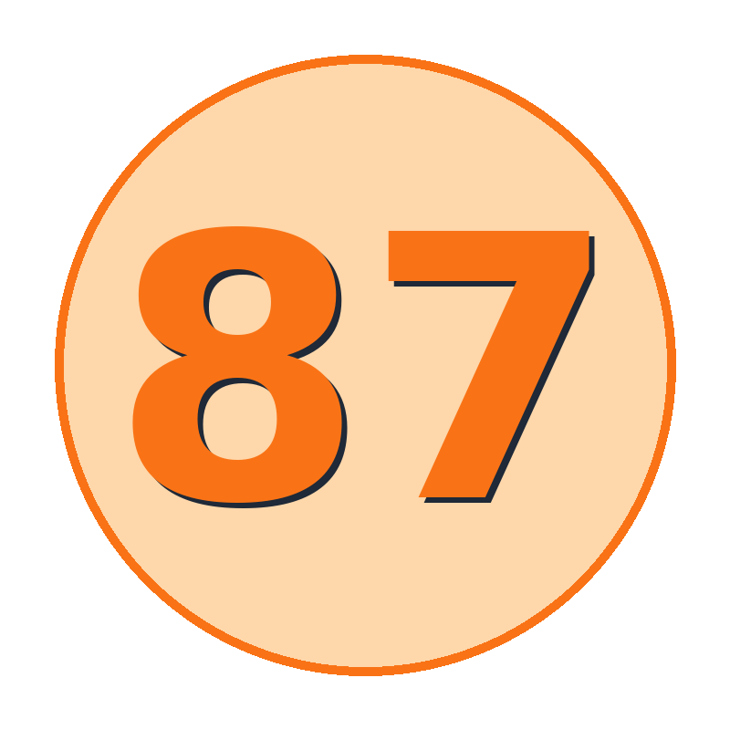 87
