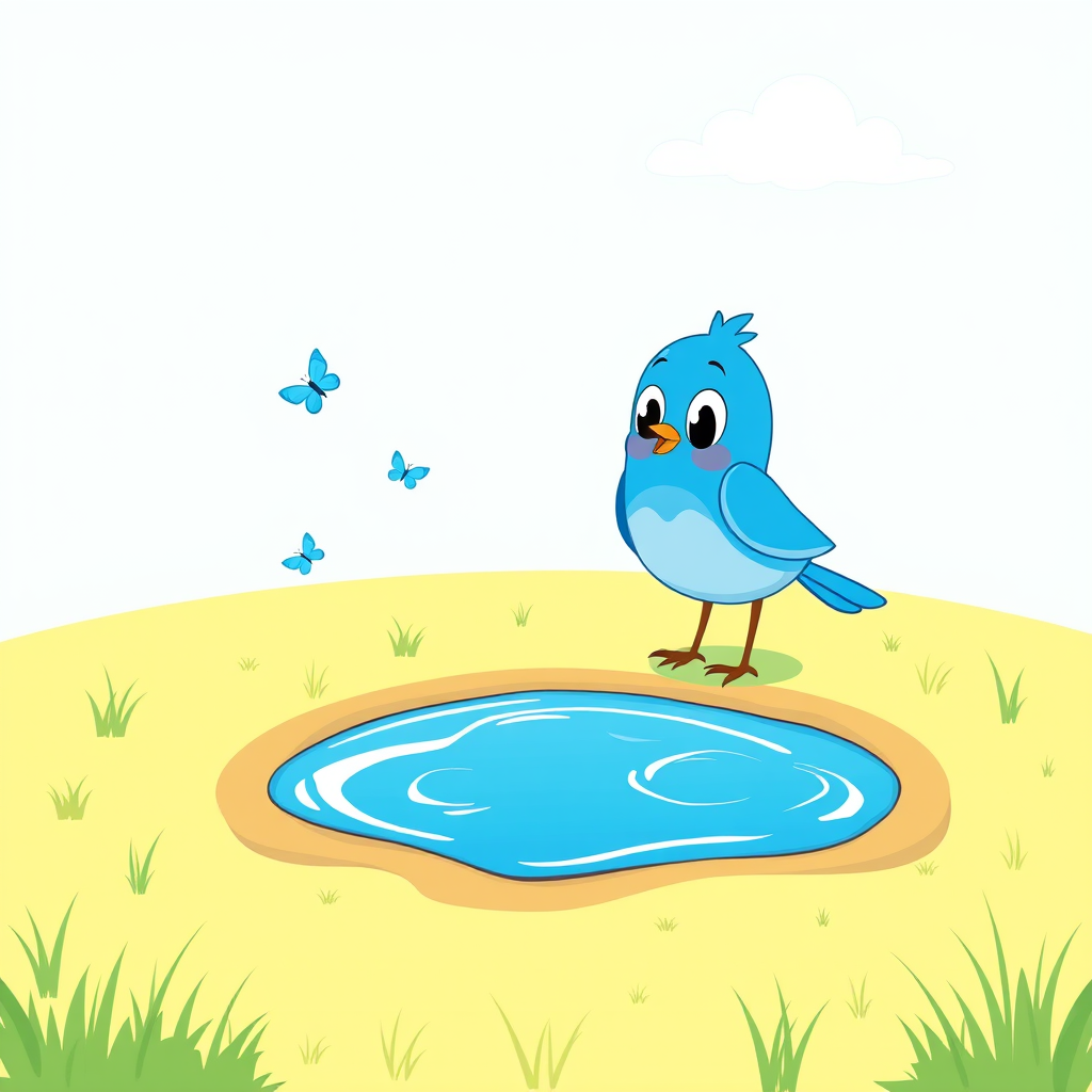 blue
