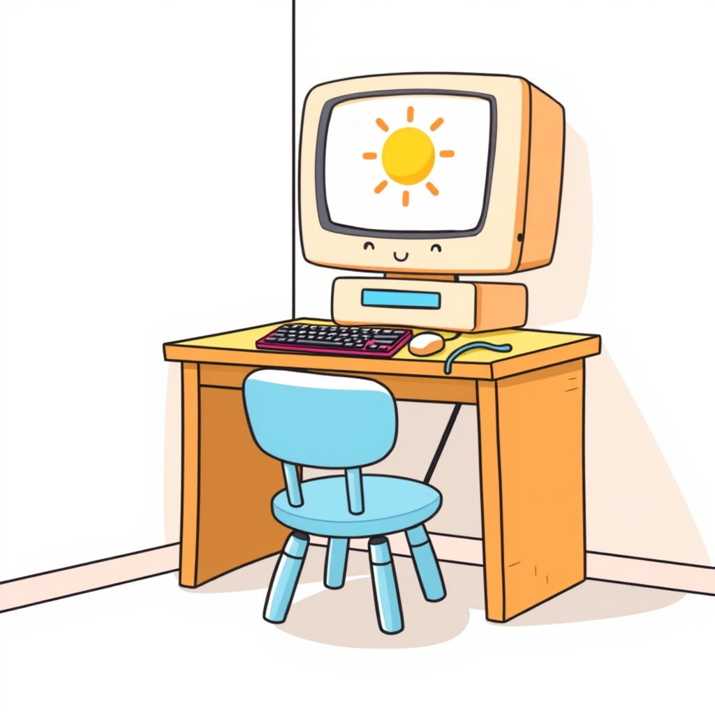 computer desk
