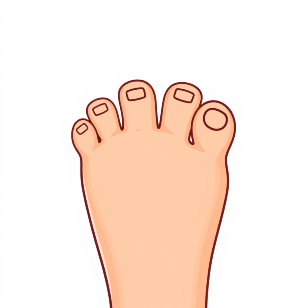 toes