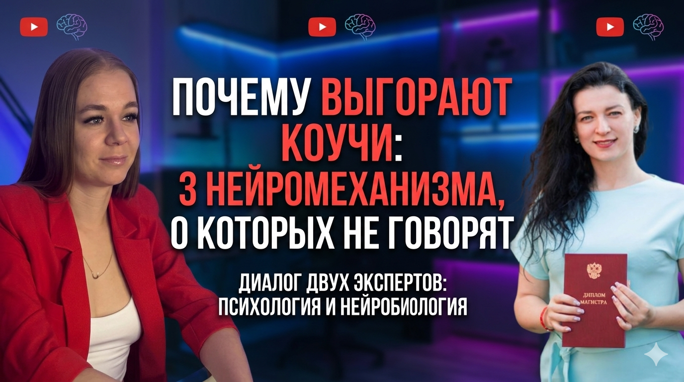 Почему выгорают коучи: 3 нейромеханизма, о которых не говорят